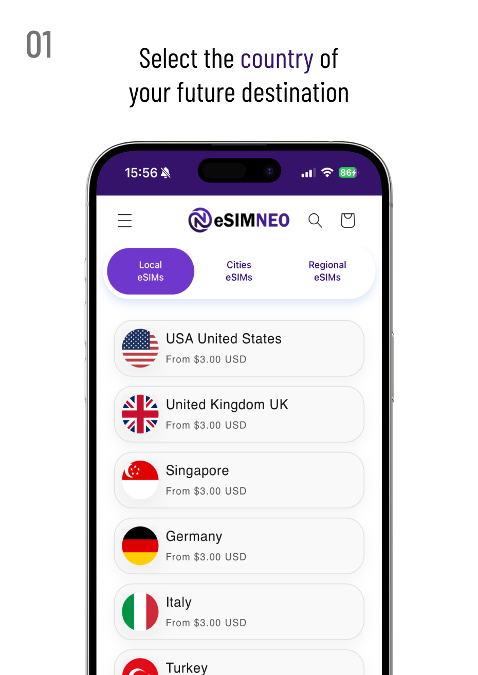 screen for esim